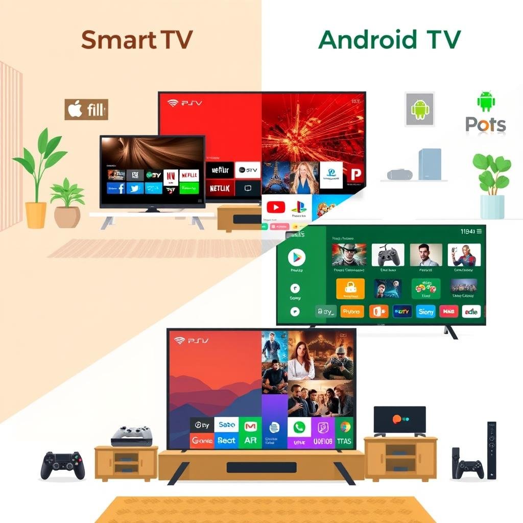 Diferencias-entre-Smart-TV-y-Android -TV